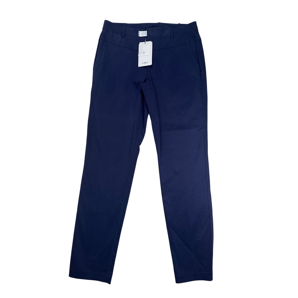 Kit and Ace Mens Upstate Pant French Navy Blue Tailored Standard Fit‎ size 32